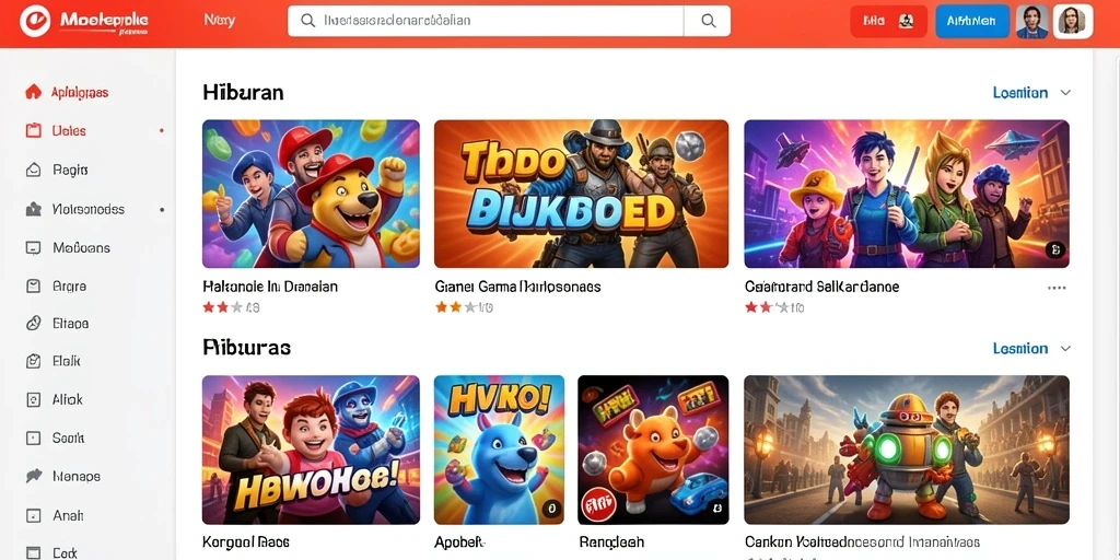 Mode kompetisi yang seru dan interaktif.