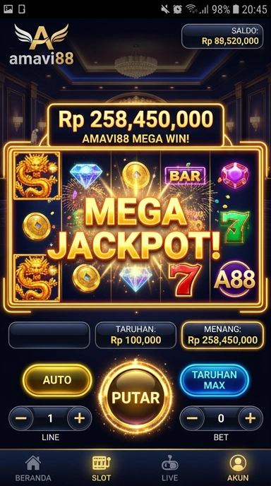 amavi88 — layar beranda